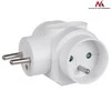 MACLEAN MCE213 Maclean MCE213 2x16A trifazis srovės lizdas su įžeminimu, 1x6A