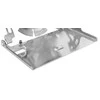Marmuro pjaustytuvas GRAPHITE 59G888 1400W, 125 mm