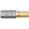 Graphite Antgaliai wkrętakowe HEX5.0 x 25 mm, 2 vnt.