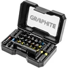 Graphite Antgalių rinkinys, 23 vnt.