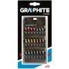 Graphite Atsuktuvo antgaliai, rinkinyje 22 vnt