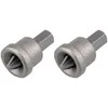 Bity Antgaliai su atrama PZ2 x 25 mm, 2 vnt.