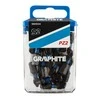 Smūginis antgalis GRAPHITE PZ2 25 mm, 20 vnt.
