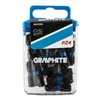 Smūginiai antgaliai GRAPHITE PZ4 25 mm (20 vnt.)