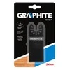 Pjūkliukas medienai GRAPHITE 34 mm, 3 trigubo galandinimo dantys