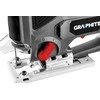 Dygliuotasis pjūklas GRAPHITE 600W, 800-3000 aps./min, su rankena