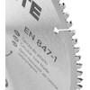 Graphite Diskinio pjovimo diskas, Widia, 250 x 30 mm, 100 dantų, aliuminio