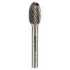 Metalo freza GRAPHITE 55H366 - ovali, 12x20 mm, kotas 6x45 mm