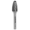 Graphite Karbidinis metalo frezas, F tipas, Ø14 mm, 25 mm darbinis ilgis