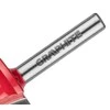 Medžio Frezavimo Antgalis GRAPHITE 56H237 (Apvalinamas Paviršius, 25,7x9,7 mm, Kotas 6 mm)
