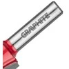 Frezavimo Antgalis GRAPHITE 56H205 (Tiesus, HM, 19x20 mm, Kotas 8 mm)