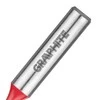 Frezavimo antgalis GRAPHITE 56H201: Tiesus, HM, 3,96 x 11 mm, kotas 8 mm