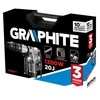 Graphite Młot SDS Max 1300W griovimo plaktukas, lagaminas