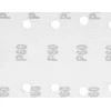 Papier Švitrinis popierius su lipnia juosta 115 x 230 mm, K60, 5 vnt., su skylutėmis