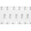 Papier Švitrinis popierius su lipnia juosta 115 x 230 mm, K180, 5 vnt., su skylutėmis