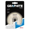 Grąžtas Graphite Pusapvalis diskas 65 mm, HCS, galvanizuota deimanto dulkių danga
