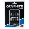 Graphite Antgalių rinkinys, 15 vnt