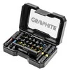 Graphite Galvučių komplektas smūginiams atsuktuvams, 23 dalys