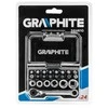 Graphite Galvučių kompl. 24 dalių, su kutais