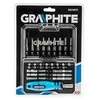 Antgalių komplektas Graphite, 31 vnt.