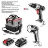 Akumuliatorinių įrankių komplektas 18V GRAPHITE 58G016