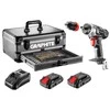 Akumuliatorinis gręžtuvas-suktuvas 18V su priedais GRAPHITE 58G022-PS15