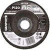 Ściernica Cirkonio plokštelinis diskas 125 x 22,2 mm, P120