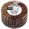 Ściernica Plokštelinis šlifavimo diskas su kotu 80 x 30 x 6 mm, P100