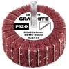 Ściernica Plokštelinis šlifavimo diskas su abrazyvine vilna, kotas 60 x 25 x 6 mm, P120