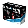 Smūginis Akumuliatorinis gręžtuvas - suktuvas GRAPHITE 58G010, 18V, be akumuliatoriaus ir kroviklio