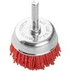 Graphite Szczotka 50 mm nailono puodelio formos šepetys su 6 mm kotu
