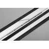 Kreipiamieji bėgiai GRAPHITE 2 x 700 mm su jungtimi ir spaustukais