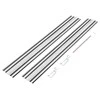 Kreipiamieji bėgiai GRAPHITE 2 x 700 mm su jungtimi ir spaustukais