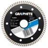 Deimantinis šlifuoklis Graphite 115x22.2mm turbo super cienka - 57H620