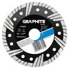 Šlifuoklis Graphite 115x22,2mm turbo 57H625