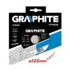 Deimantinis diskas GRAPHITE 57H626 skersmuo 125mm, Turbo
