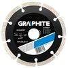 Deimantinis diskas GRAPHITE 57H617, 125mm. segmentinis
