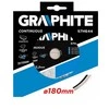 Deimantinis diskas Graphite 57H644, skersmuo 180mm, vientisas