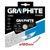 Deimantinis diskas GRAPHITE 57H628, skersmuo 180mm, Turbo