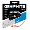 Deimantinis diskas GRAPHITE 57H630 skersmuo 230mm, Turbo