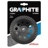 Graphite Grafito deimantinis šlifavimo diskas Turbina 115x22,2x5mm