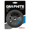 Graphite Turbo deimantinis šlifavimo diskas 125x22,2x5mm 57H890
