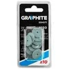 Graphite Šlifavimo diskeliai LAPELINIAI SIC 20 x 2 mm (10 vnt.)