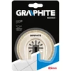 Grąžtas Graphite Pusapvalis diskas 65 mm, HCS, galvanizuota deimanto dulkių danga