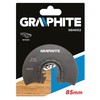 Graphite Pjovimo diskas medienai HCS 85 mm