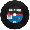 Metalo pjovimo diskas GRAPHITE 400 x 4,0 x 32 mm 41 A24-T-B