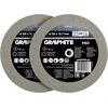 Graphite Tarcze Šlifavimo diskai 125 x 20/16/12,7 x 16 mm, P60, 2 vnt.