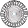Szczotka Vielinis diskinis šepetys 150 mm, susukta viela, plienas, M14