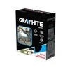 Plieninis vielinis šepetys GRAPHITE 55H101 200x25,4 mm, kietas