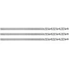 Grąžtas Graphite HSS metalo grąžtai, DIN 338, 1 mm, 3 vnt.